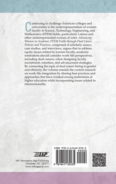 Produktbild: Advancing Women in Academic STEM Fields through Dual Career Policies and Practices (hc)