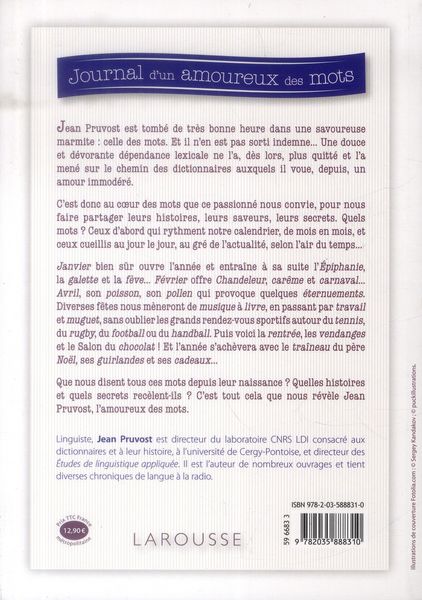 Produktbild: Journal d'un amoureux des mots