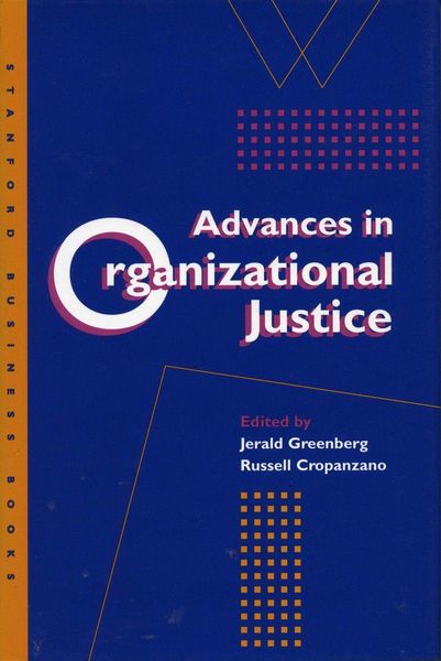 Produktbild: Advances in Organizational Justice