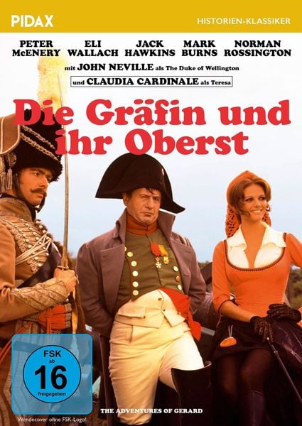 Produktbild: Die Gr&auml;fin und ihr Oberst (The Adventures of Gerard) / Starbesetzte Historienverfilmung der &bdquo;Brigadier Gerard&ldquo;-Erz&auml;hlungen von Sir Arthur Conan Doyle (Pidax Historien-Klassiker)