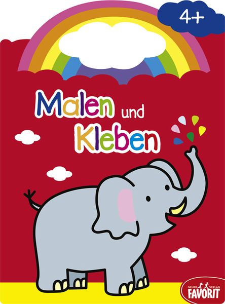 Produktbild: Malen und Kleben &ndash; Elefant (ab 4 Jahren)