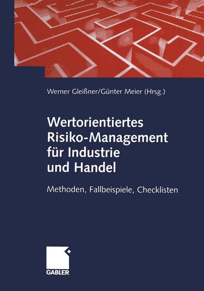 Produktbild: Wertorientiertes Risiko-Management f&uuml;r Industrie und Handel