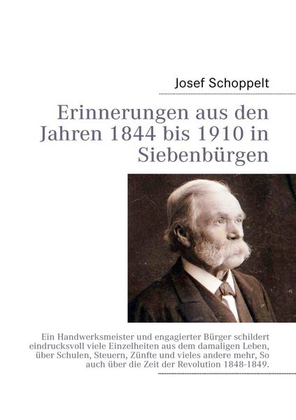Produktbild: Erinnerungen aus den Jahren 1844 bis 1910 in Siebenb&uuml;rgen