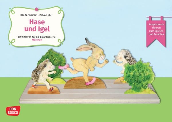 Produktbild: Hase und Igel. Erz&auml;hlschienen-Figurenset