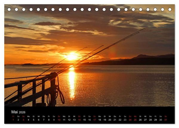 Produktbild: Der Sonne entgegen (Tischkalender 2026 DIN A5 quer), CALVENDO Monatskalender