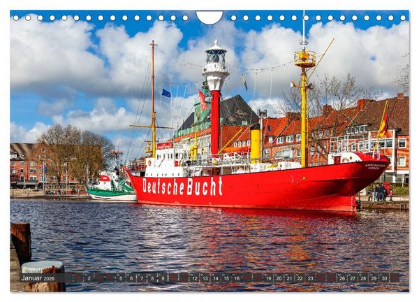 Produktbild: Tour de Ostfriesland (Wandkalender 2026 DIN A4 quer), CALVENDO Monatskalender