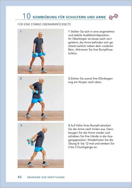 Produktbild: Stark im Alter. Krafttraining f&uuml;r Senioren. Die besten Fitness-&Uuml;bungen