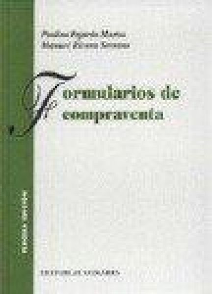 Produktbild: Formularios de compraventa