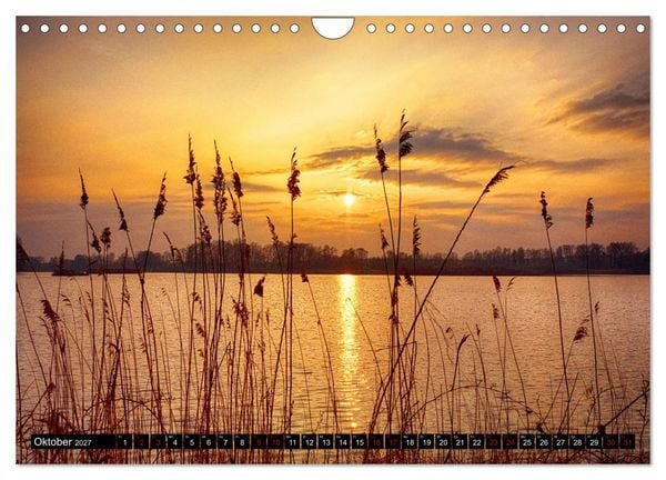 Produktbild: Naturparadies Mei&szlig;endorfer Teiche &ndash; Rund um den H&uuml;ttensee (Wandkalender 2027 DIN A4 quer), CALVENDO Monatskalender