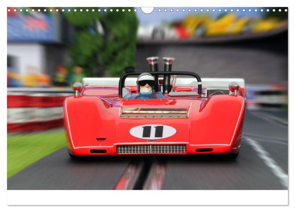 Produktbild: Motorsport in 1/32 (Wandkalender 2025 DIN A3 quer), CALVENDO Monatskalender