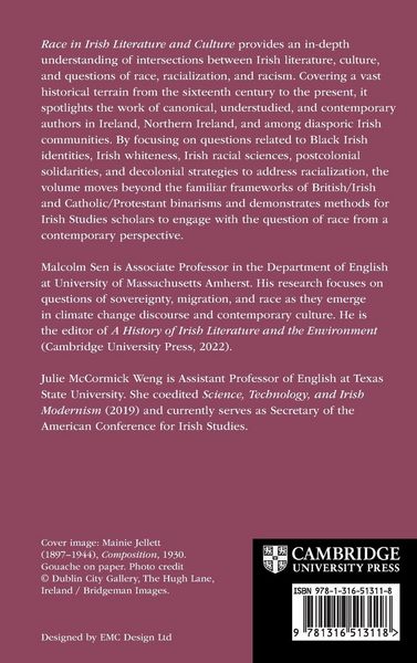 Produktbild: Race in Irish Literature and Culture