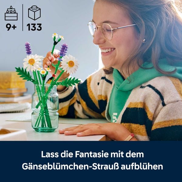 Produktbild: LEGO Botanicals 11508 G&auml;nsebl&uuml;mchen Kunstblumen f&uuml;r Kinder ab 9 Jahren