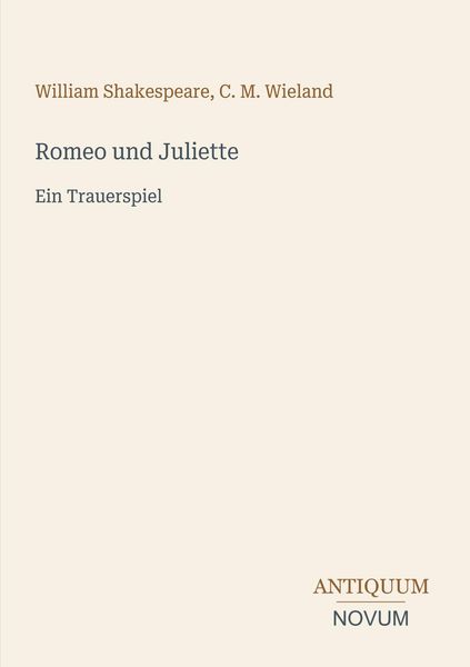 Produktbild: Romeo und Juliette