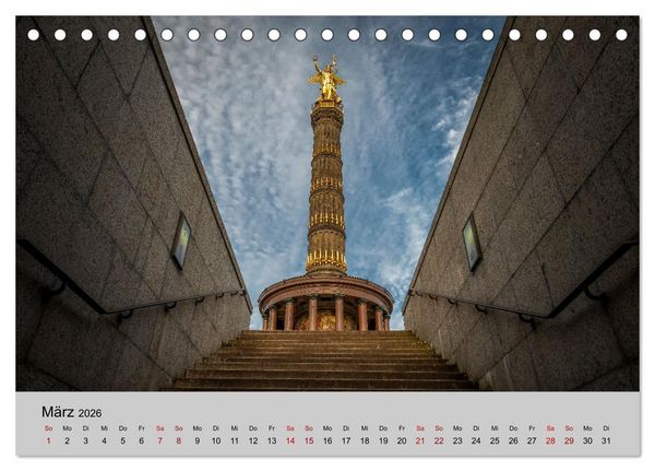 Produktbild: Ein Spaziergang durch Berlin (Tischkalender 2026 DIN A5 quer), CALVENDO Monatskalender