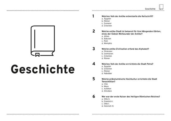 Produktbild: Das mega dicke Quizbuch (rot)