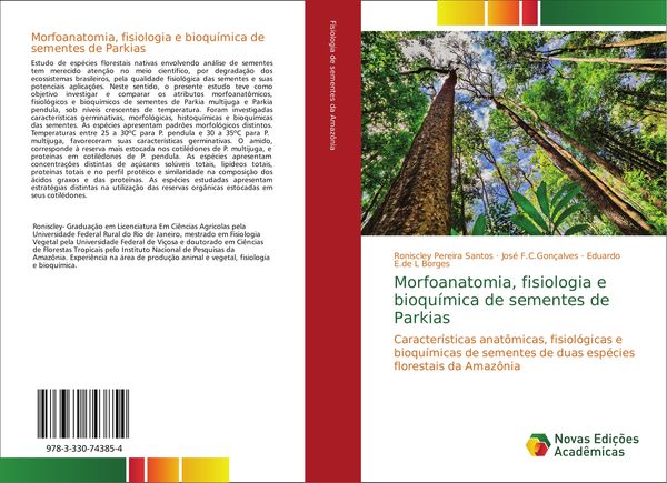 Produktbild: Morfoanatomia, fisiologia e bioqu&iacute;mica de sementes de Parkias