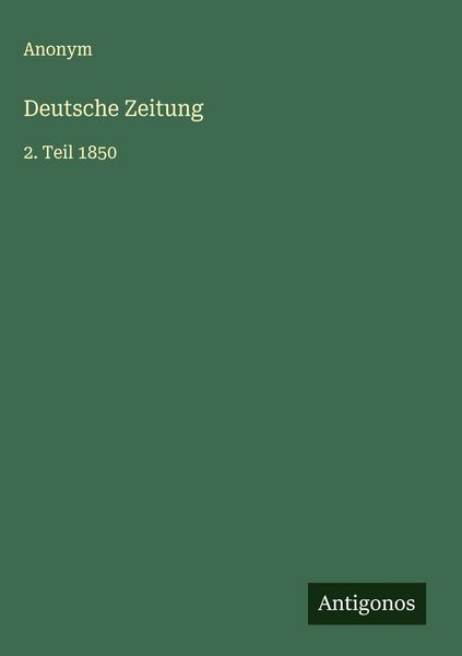 Produktbild: Deutsche Zeitung