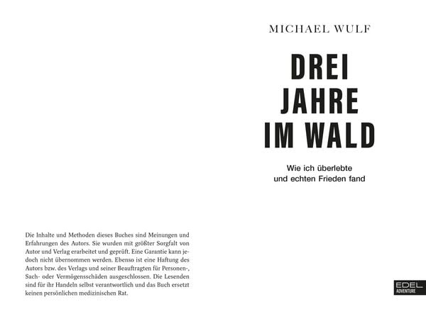 Produktbild: Drei Jahre im Wald