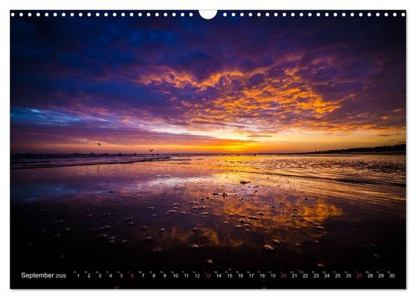 Produktbild: Die sch&ouml;nsten Sonnenaufg&auml;nge (Wandkalender 2026 DIN A3 quer), CALVENDO Monatskalender