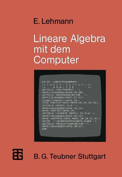 Produktbild: Lineare Algebra mit dem Computer