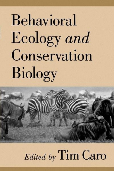 Produktbild: Behavioral Ecology and Conservation Biology