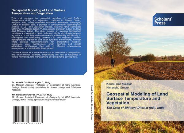Produktbild: Geospatial Modeling of Land Surface Temperature and Vegetation