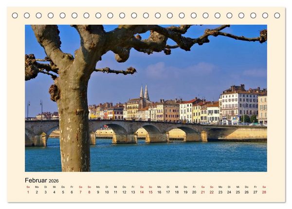 Produktbild: Burgund - Das gr&uuml;ne Herz Frankreichs (Tischkalender 2026 DIN A5 quer), CALVENDO Monatskalender