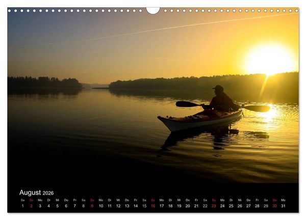 Produktbild: WasserSpiegel Mecklenburgische Seenplatte (Wandkalender 2026 DIN A3 quer), CALVENDO Monatskalender