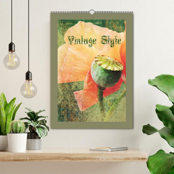 Produktbild: Vintage Style (Wandkalender 2026 DIN A2 hoch), CALVENDO Monatskalender