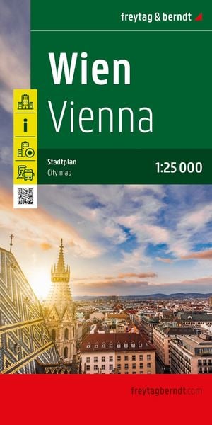Produktbild: freytag & berndt Stadtplan Wien 1:25.000