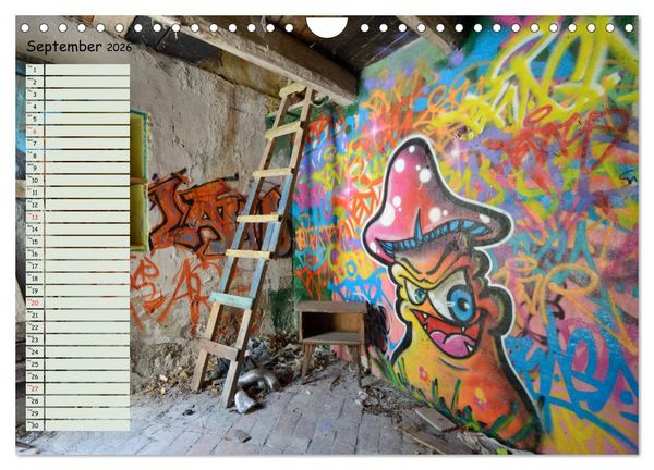 Produktbild: Abandoned Provence (Wall Calendar 2026 DIN A4 landscape), CALVENDO 12 Month Wall Calendar