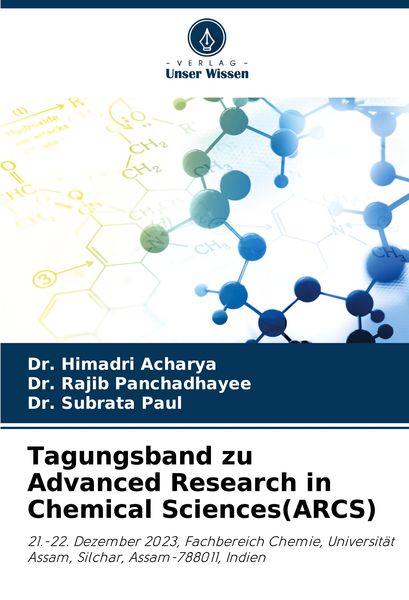 Produktbild: Tagungsband zu Advanced Research in Chemical Sciences(ARCS)