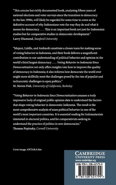 Produktbild: Voting Behaviour in Indonesia since Democratization
