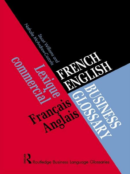 Produktbild: French/English Business Glossary