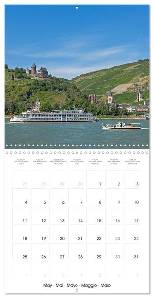 Produktbild: Romantic Castles and Palaces in Germany (Wall Calendar 2026 12 &times; 12 Inch) CALVENDO 12 Month Wall Calendar