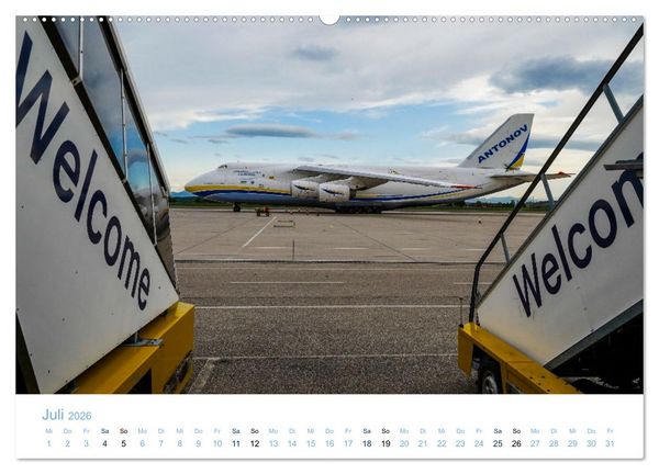 Produktbild: ANTONOV 124 (Wandkalender 2026 DIN A2 quer), CALVENDO Monatskalender