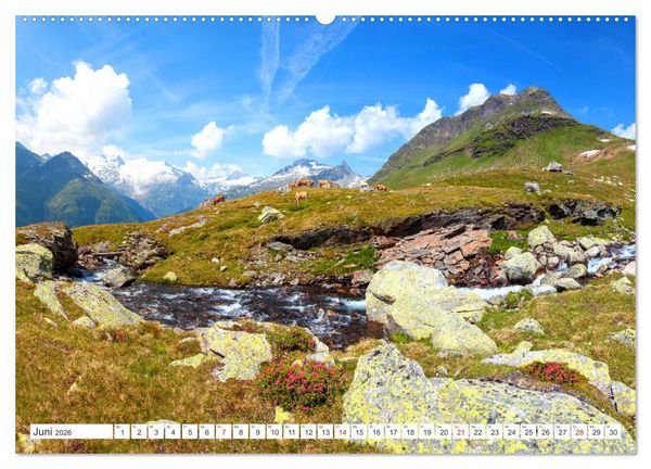 Produktbild: Sch&ouml;ne Gr&uuml;&szlig;e aus Osttirol (Wandkalender 2026 DIN A2 quer), CALVENDO Monatskalender