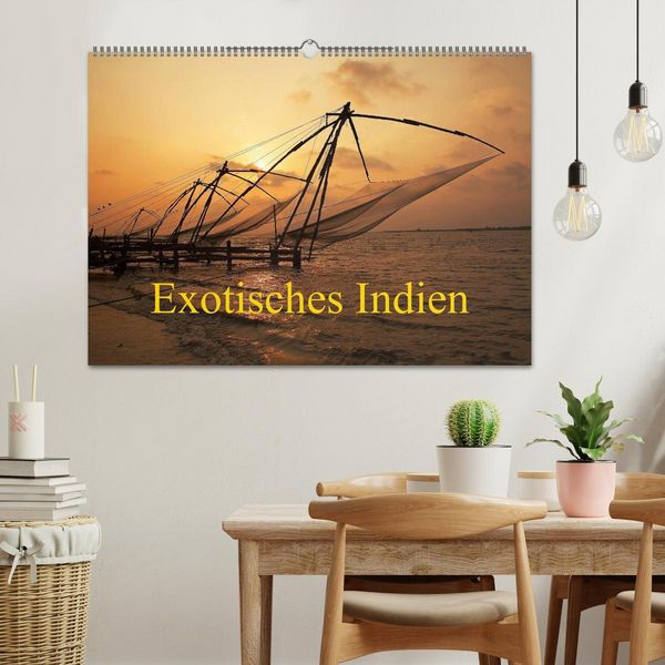 Produktbild: Exotisches Indien (Wandkalender 2026 DIN A2 quer), CALVENDO Monatskalender