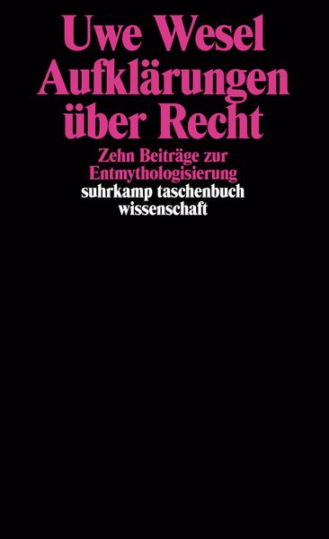 Produktbild: Aufkl&auml;rungen &uuml;ber Recht