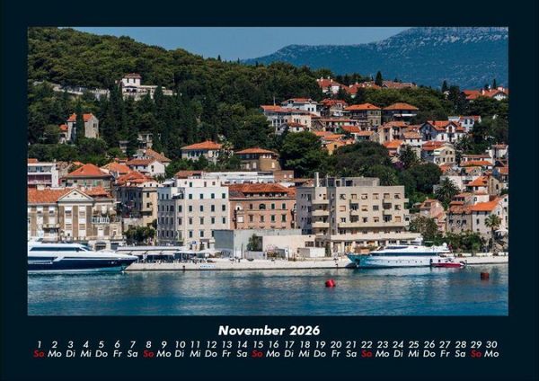 Produktbild: Kroatien 2026 Fotokalender DIN A4