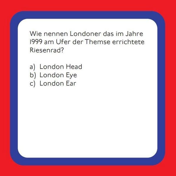 Produktbild: Das London-Quiz