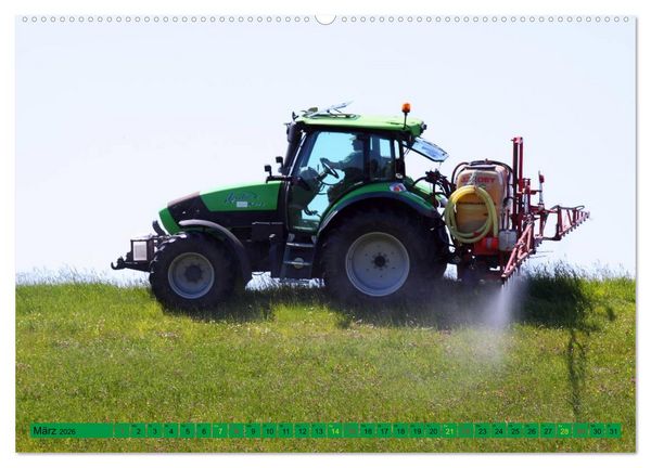 Produktbild: Landwirtschaft - Maschinen im Einsatz (hochwertiger Premium Wandkalender 2026 DIN A2 quer), Kunstdruck in Hochglanz
