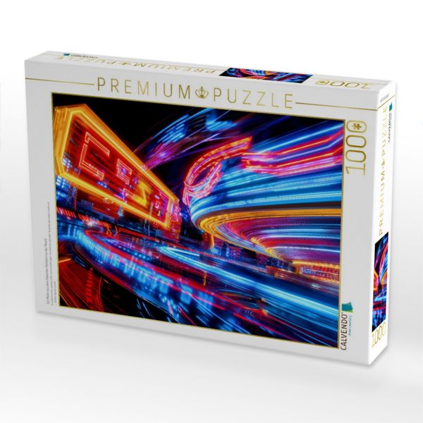 Produktbild: CALVENDO Puzzle Ein Motiv aus dem Kalender Farbst&uuml;rme der Nacht | 1000 Teile Lege-Gr&ouml;&szlig;e 64x48cm Foto-Puzzle f&uuml;r gl&uuml;ckliche Stunden
