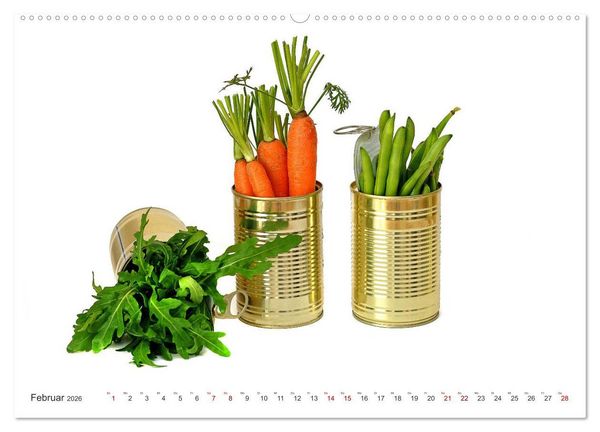 Produktbild: Gem&uuml;se, so gesund (Wandkalender 2026 DIN A2 quer), CALVENDO Monatskalender