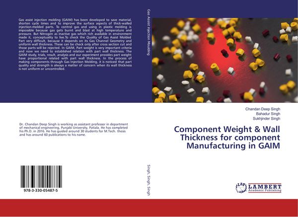 Produktbild: Component Weight & Wall Thickness for component Manufacturing in GAIM
