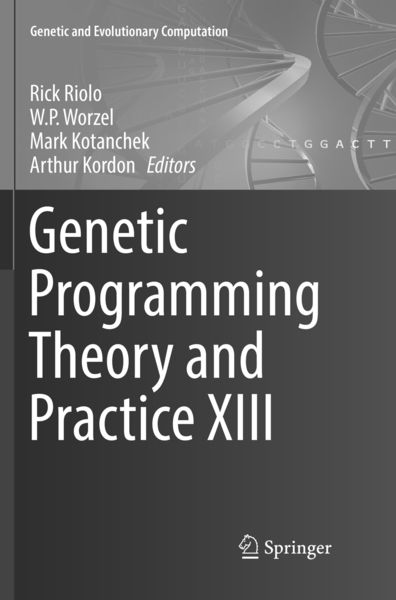 Produktbild: Genetic Programming Theory and Practice XIII