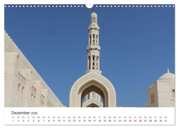 Produktbild: Omans Vielfalt (Wandkalender 2026 DIN A3 quer), CALVENDO Monatskalender
