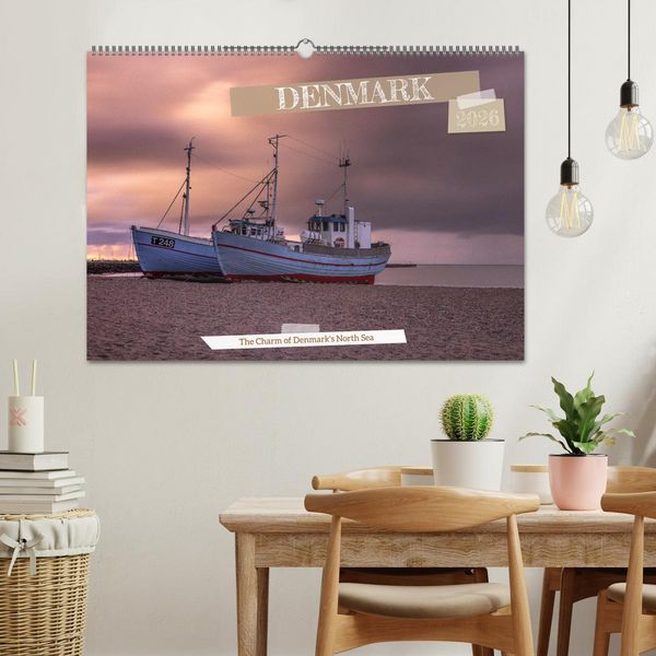 Produktbild: The Charm of Denmark's North Sea (Wall Calendar 2026 DIN A2 landscape), CALVENDO 12 Month Wall Calendar