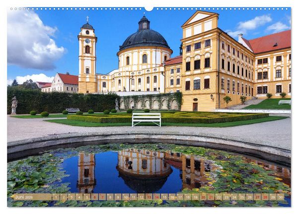 Produktbild: Trebitsch und Schloss Jarmeritz (Wandkalender 2026 DIN A2 quer), CALVENDO Monatskalender