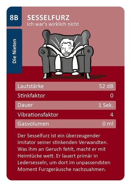 Produktbild: Das ultimative Furz-Quartett
